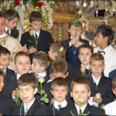 1 mai 2009: Torino: Prima sfântă Împărtăşanie
