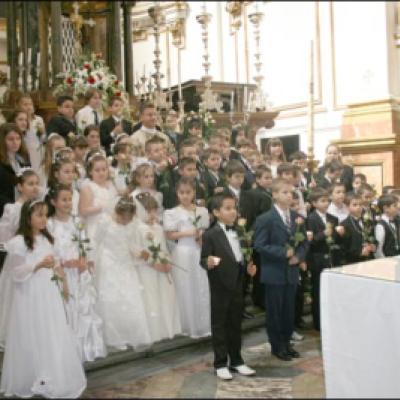 1 mai 2009: Torino: Prima sfântă Împărtăşanie