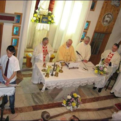 2 mai 2009: Paşcani: Inaugurarea sediului Mănăstirii "Cavanis" şi a Centrului pentru Tineret "Sf. Iosif"