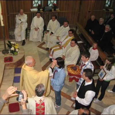 2 mai 2009: Paşcani: Inaugurarea sediului Mănăstirii "Cavanis" şi a Centrului pentru Tineret "Sf. Iosif"