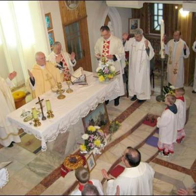 2 mai 2009: Paşcani: Inaugurarea sediului Mănăstirii "Cavanis" şi a Centrului pentru Tineret "Sf. Iosif"