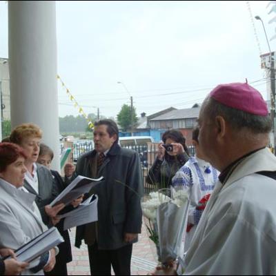 2 mai 2009: Roman: Sfinţirea casei parohiale