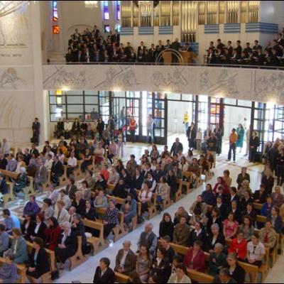 10 mai 2009: Iaşi: Zece ani de la vizita papei Ioan Paul al II-lea în România