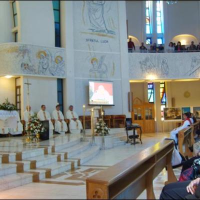10 mai 2009: Iaşi: Zece ani de la vizita papei Ioan Paul al II-lea în România
