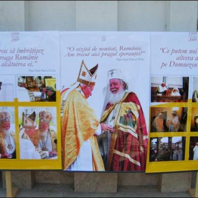 10 mai 2009: Iaşi: Zece ani de la vizita papei Ioan Paul al II-lea în România