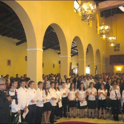 10 mai 2009: Roma: Administrarea Mirului în comunitatea catolică română