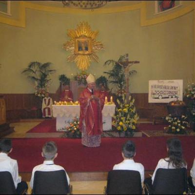 10 mai 2009: Roma: Administrarea Mirului în comunitatea catolică română