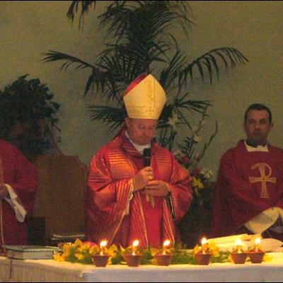 10 mai 2009: Roma: Administrarea Mirului în comunitatea catolică română