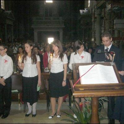 10 mai 2009: Roma: Administrarea Mirului în comunitatea catolică română