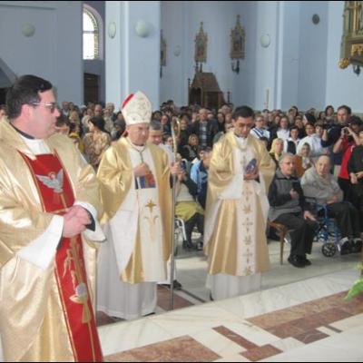 13 mai 2009: Cacica: Pelerinajul bolnavilor la sanctuarul "Adormirea Maicii Domnului"