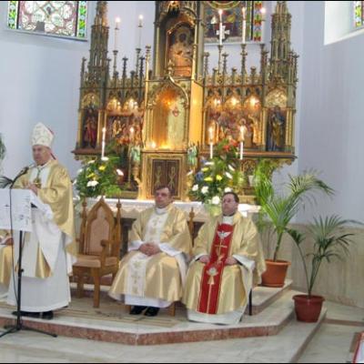 13 mai 2009: Cacica: Pelerinajul bolnavilor la sanctuarul "Adormirea Maicii Domnului"