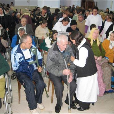 13 mai 2009: Cacica: Pelerinajul bolnavilor la sanctuarul "Adormirea Maicii Domnului"