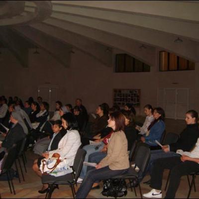 14 mai 2009: Iaşi: Rugăciune Taizé cu fratele Kilian