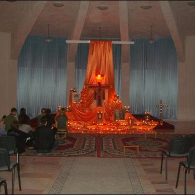 14 mai 2009: Iaşi: Rugăciune Taizé cu fratele Kilian
