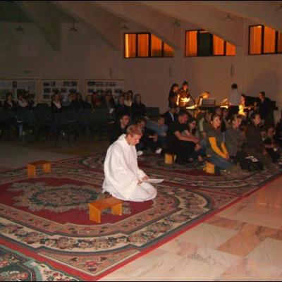 14 mai 2009: Iaşi: Rugăciune Taizé cu fratele Kilian