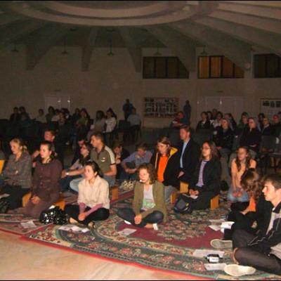 14 mai 2009: Iaşi: Rugăciune Taizé cu fratele Kilian