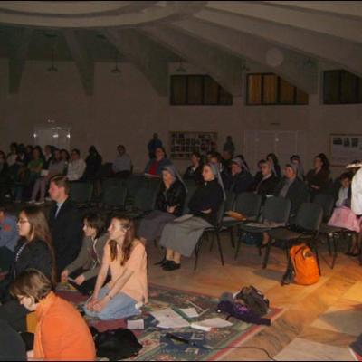 14 mai 2009: Iaşi: Rugăciune Taizé cu fratele Kilian