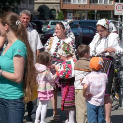 14 iunie 2009: Budapesta: Procesiune în sărbătoarea Trupul şi Sângele Domnului