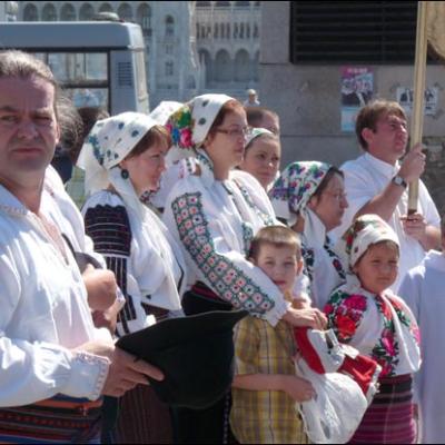 14 iunie 2009: Budapesta: Procesiune în sărbătoarea Trupul şi Sângele Domnului