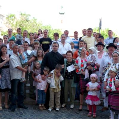 14 iunie 2009: Budapesta: Procesiune în sărbătoarea Trupul şi Sângele Domnului