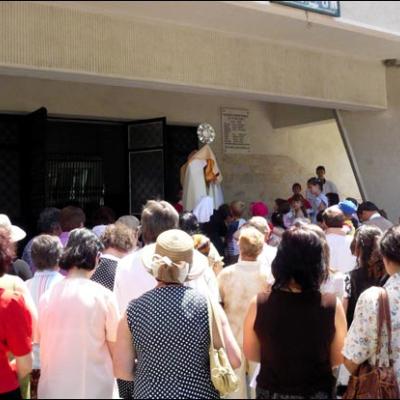 14 iunie 2009: Focşani: Procesiune solemnă cu preasfântul sacrament