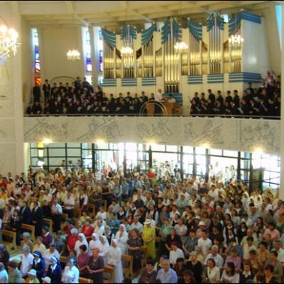 14 iunie 2009: Iaşi (ERC): Procesiunea în sărbătoarea Trupul şi Sângele Domnului