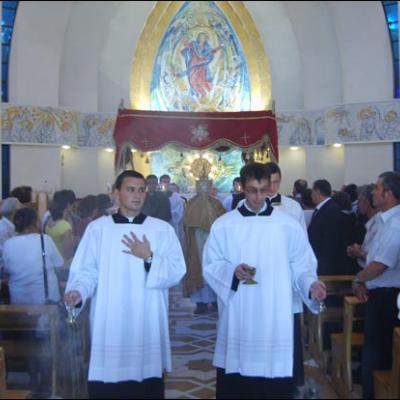 14 iunie 2009: Iaşi (ERC): Procesiunea în sărbătoarea Trupul şi Sângele Domnului