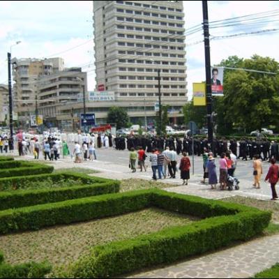 14 iunie 2009: Iaşi (ERC): Procesiunea în sărbătoarea Trupul şi Sângele Domnului