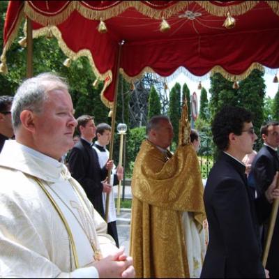 14 iunie 2009: Iaşi (ERC): Procesiunea în sărbătoarea Trupul şi Sângele Domnului