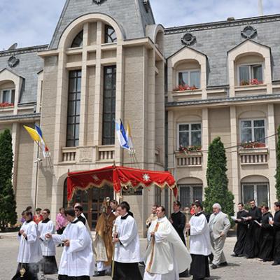 14 iunie 2009: Iaşi (ERC): Procesiunea în sărbătoarea Trupul şi Sângele Domnului