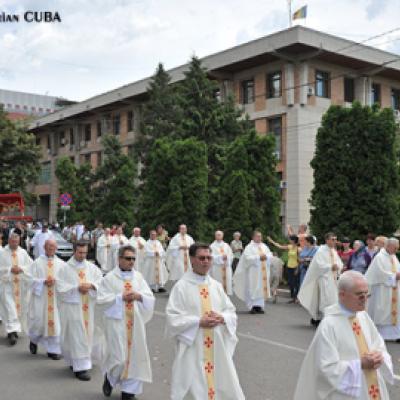14 iunie 2009: Iaşi (ERC): Procesiunea în sărbătoarea Trupul şi Sângele Domnului