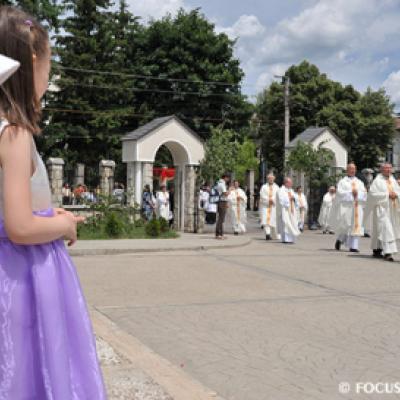 14 iunie 2009: Iaşi (ERC): Procesiunea în sărbătoarea Trupul şi Sângele Domnului