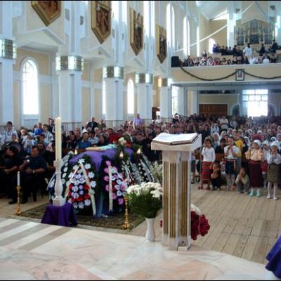 18 iunie 2009: Butea: Funeraliile pr. Maricel Ianuş, OFMConv.