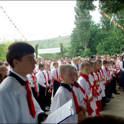 28 iunie 2009: Administrarea Mirului în Parohia Valea Seacă