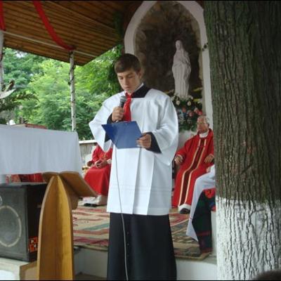 28 iunie 2009: Administrarea Mirului în Parohia Valea Seacă