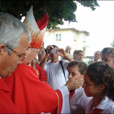 28 iunie 2009: Administrarea Mirului în Parohia Valea Seacă