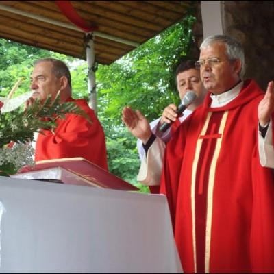 28 iunie 2009: Administrarea Mirului în Parohia Valea Seacă