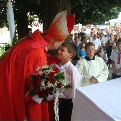 28 iunie 2009: Administrarea Mirului în Parohia Valea Seacă