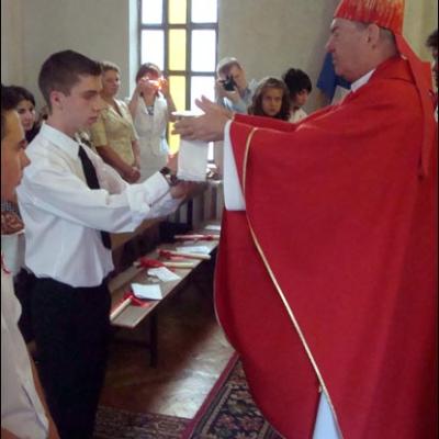 4 iulie 2009: Administrarea Mirului în Parohiile Vaslui şi Bârlad