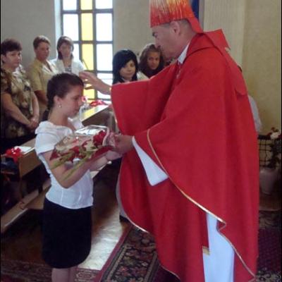 4 iulie 2009: Administrarea Mirului în Parohiile Vaslui şi Bârlad