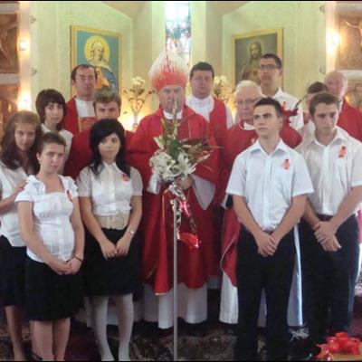 4 iulie 2009: Administrarea Mirului în Parohiile Vaslui şi Bârlad