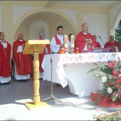 5 iulie 2009: Administrarea Mirului în Parohia Lespezi
