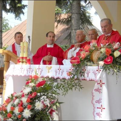 5 iulie 2009: Administrarea Mirului în Parohia Lespezi