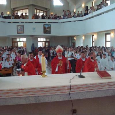 11 iulie 2009: Administrarea Mirului în Parohia Lilieci