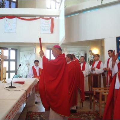 11 iulie 2009: Administrarea Mirului în Parohia Lilieci