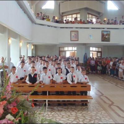 11 iulie 2009: Administrarea Mirului în Parohia Lilieci