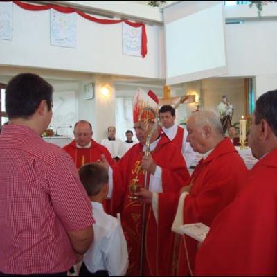 11 iulie 2009: Administrarea Mirului în Parohia Lilieci