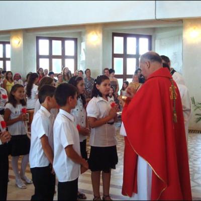 11 iulie 2009: Administrarea Mirului în Parohia Lilieci