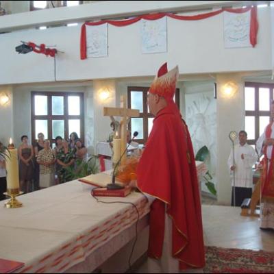 11 iulie 2009: Administrarea Mirului în Parohia Lilieci