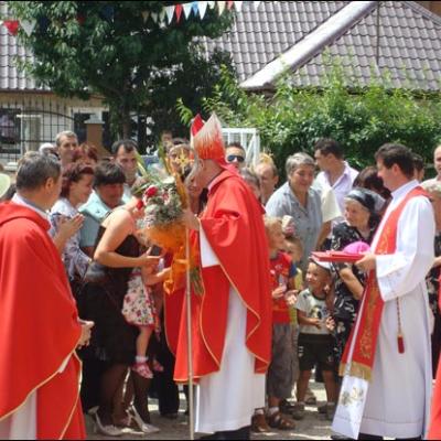 11 iulie 2009: Administrarea Mirului în Parohia Lilieci